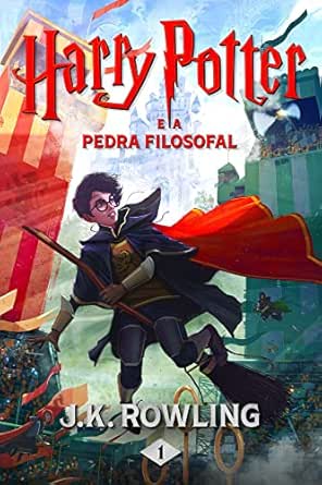 Capa do livro [Harry Potter Pedra Filosofal]